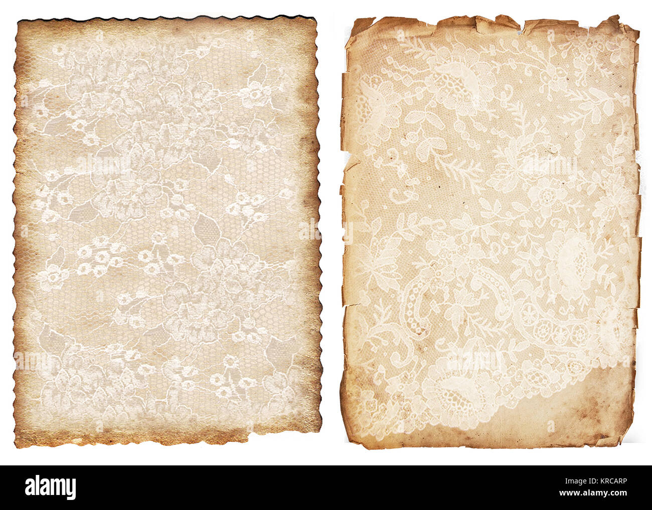 Vintage backgrounds with lace Stock Photo - Alamy