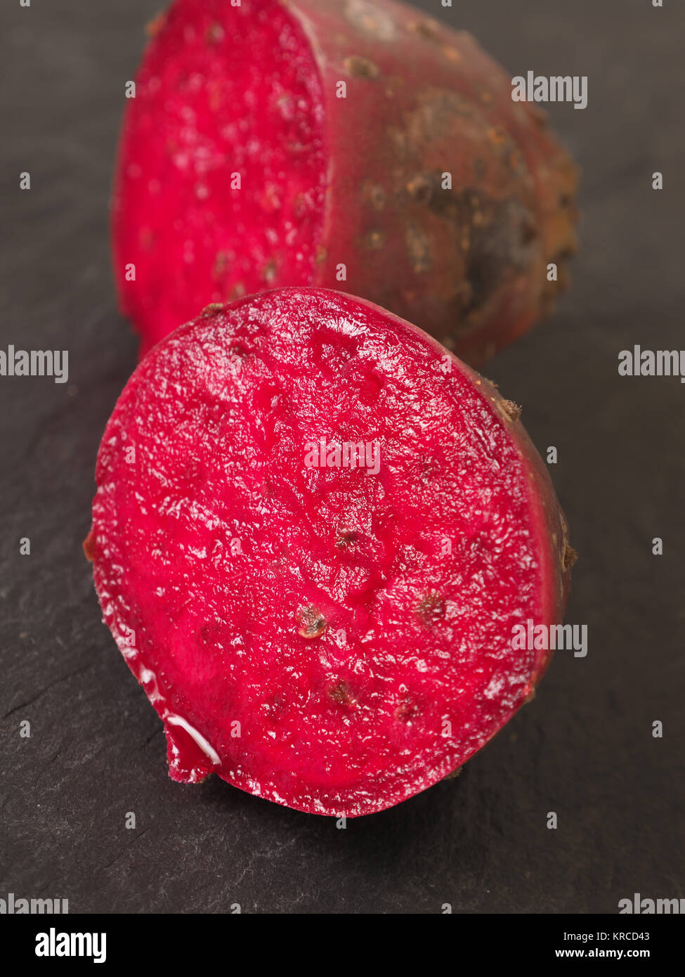 Closeup of a prickly pear Stock Photo