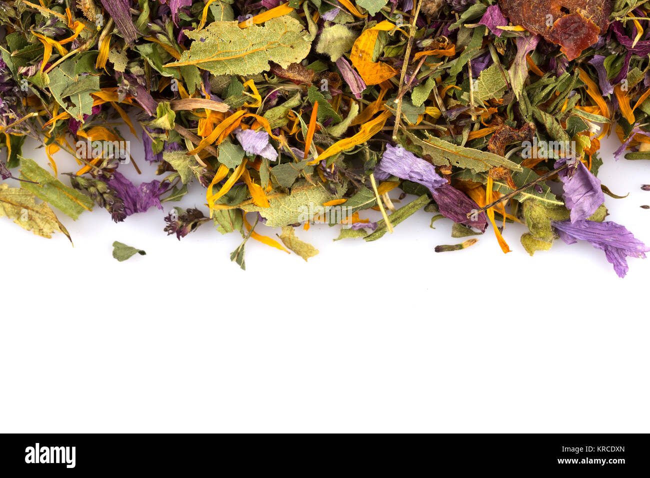 Dried herbal tea leaves Stock Photo Alamy
