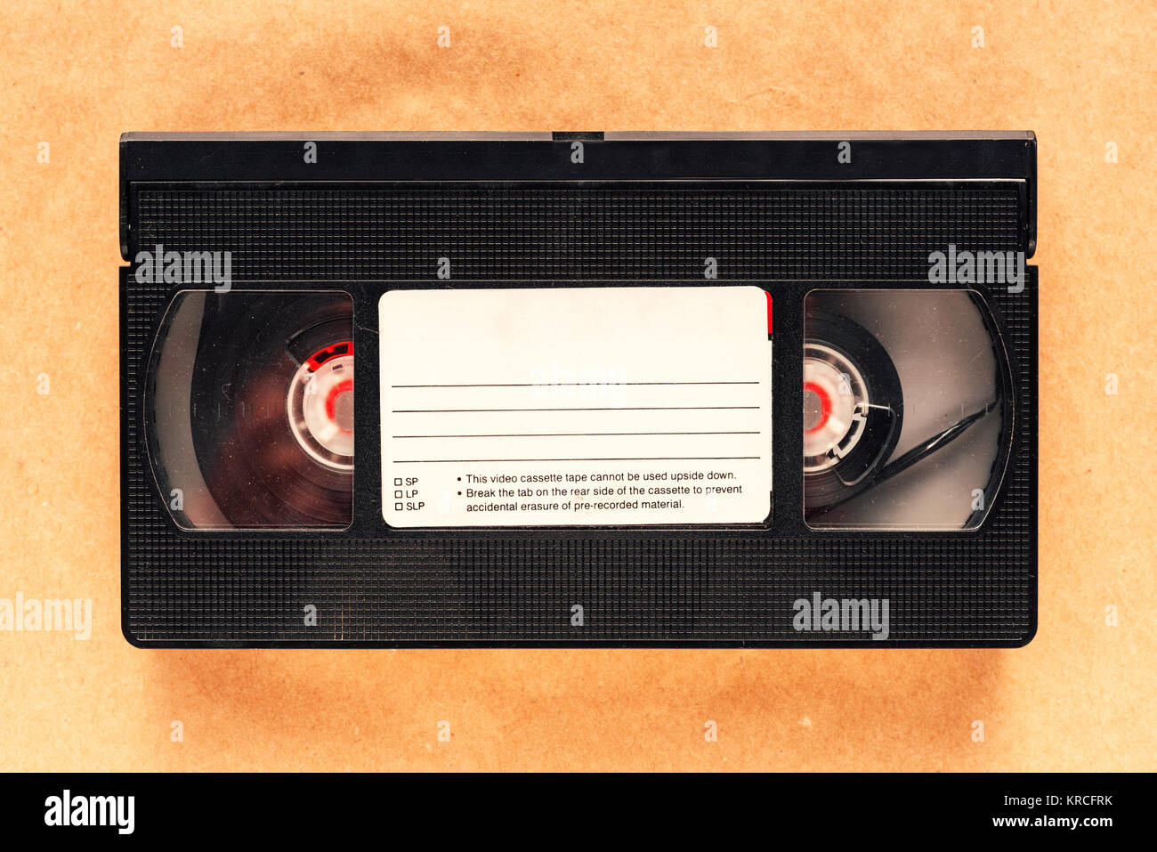 Used VHS (video home system) video cassette tape, retro technology Stock  Photo - Alamy