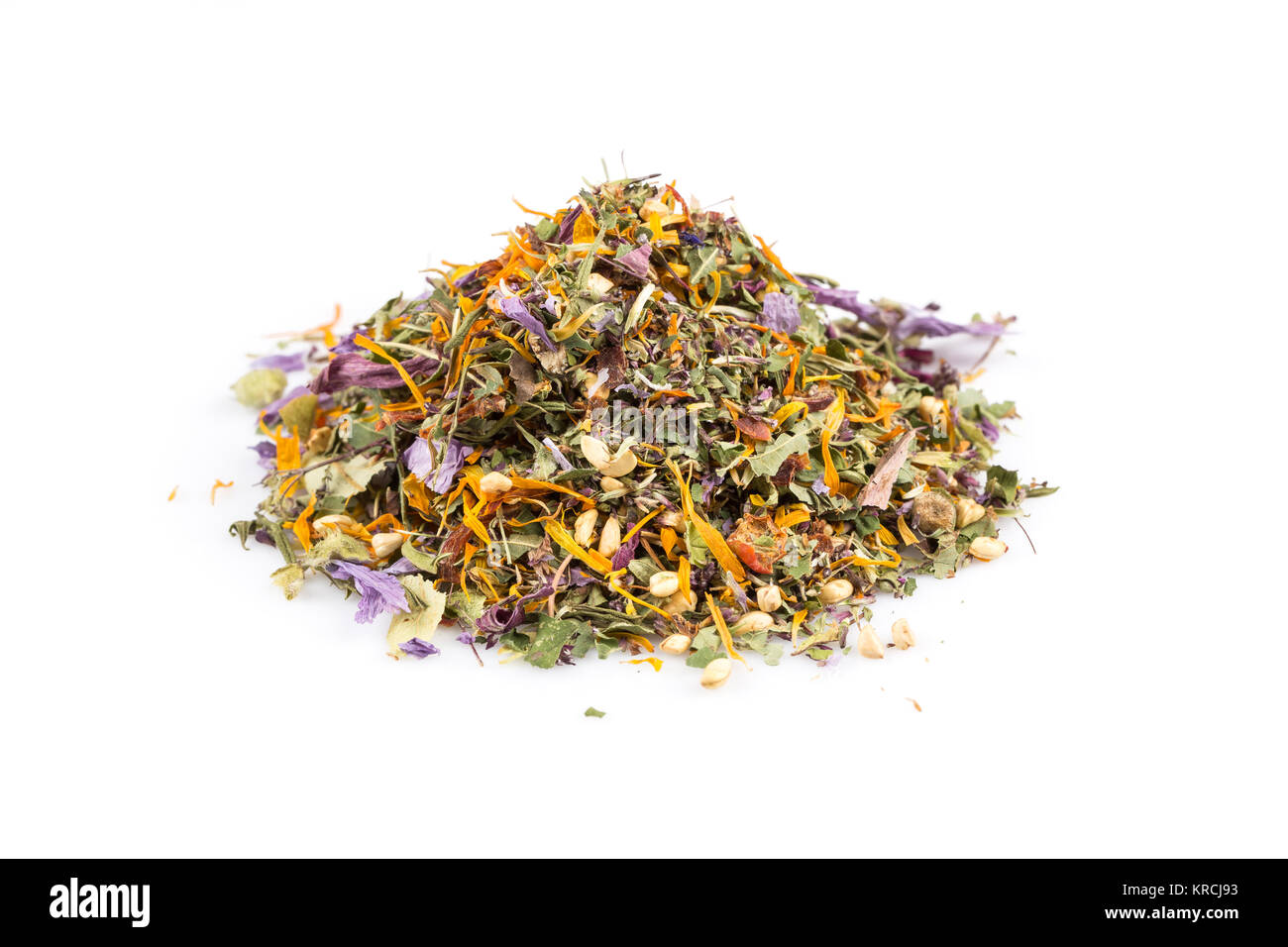 Dried herbal tea leaves Stock Photo Alamy