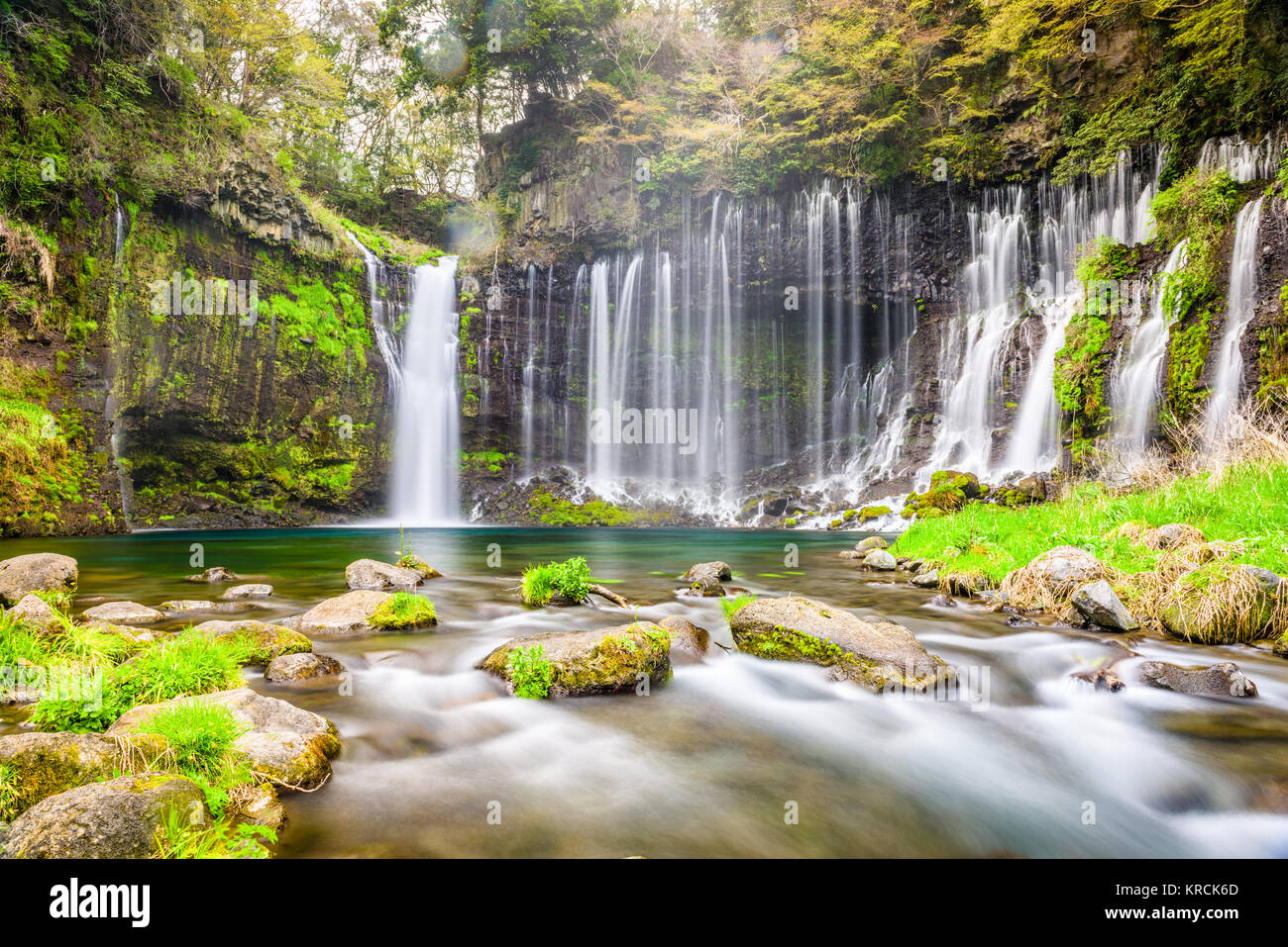 Shiraito Falls, Japan Stock Photo