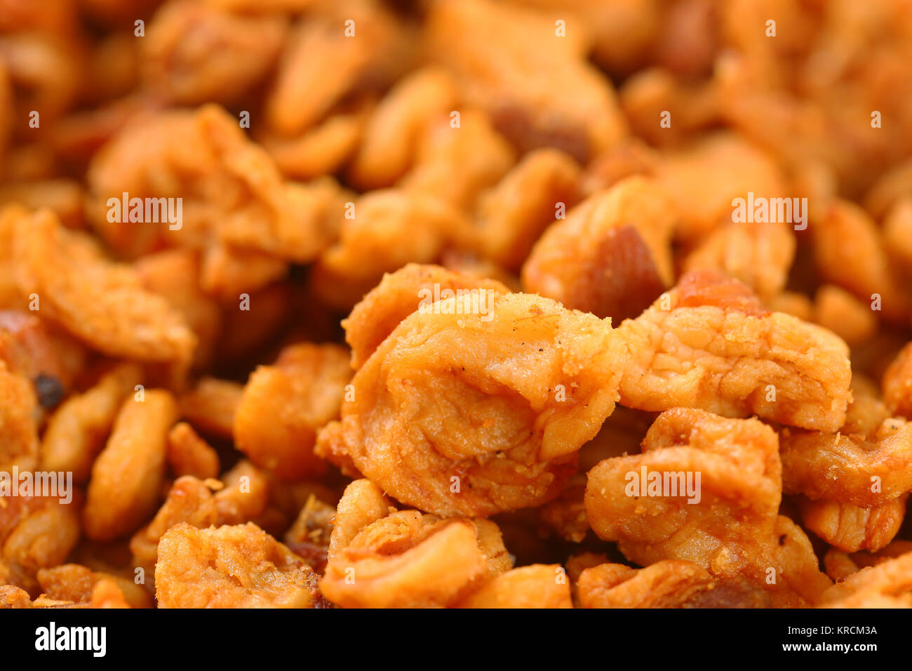 Fried pieces of pork rind and fat Stock Photo Alamy