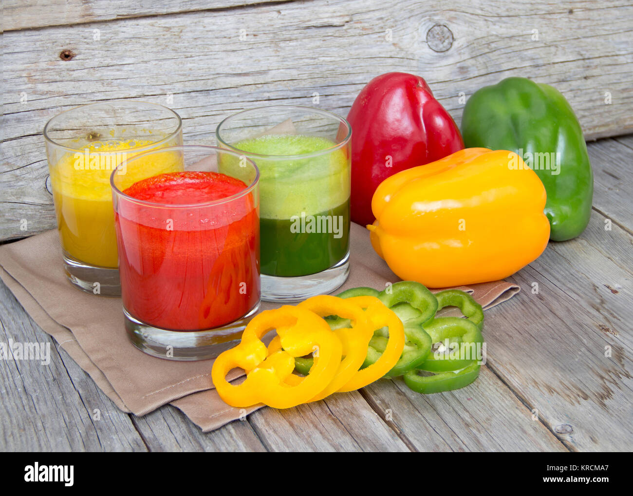Fresh paprika smoothie juice Stock Photo Alamy