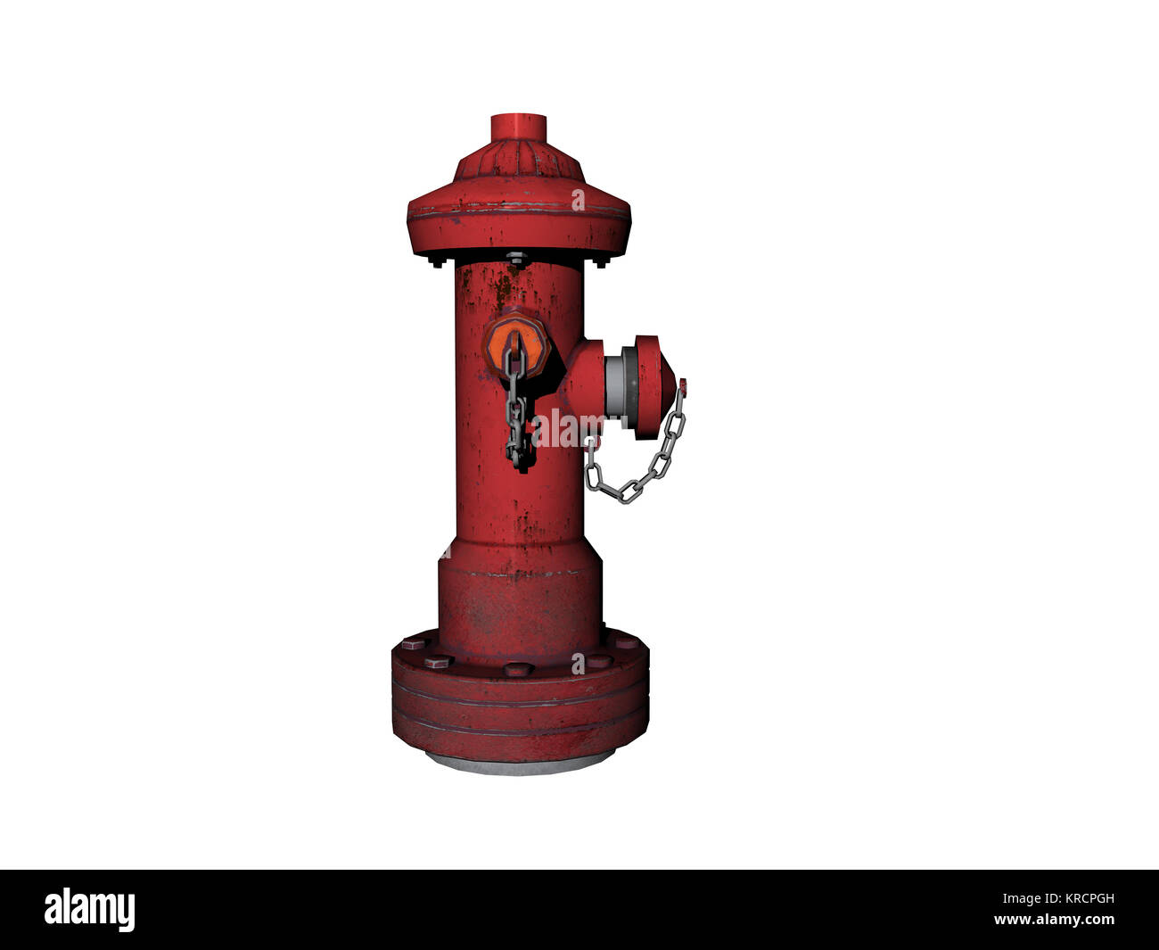 red hydrant isolated Stock Photo Alamy