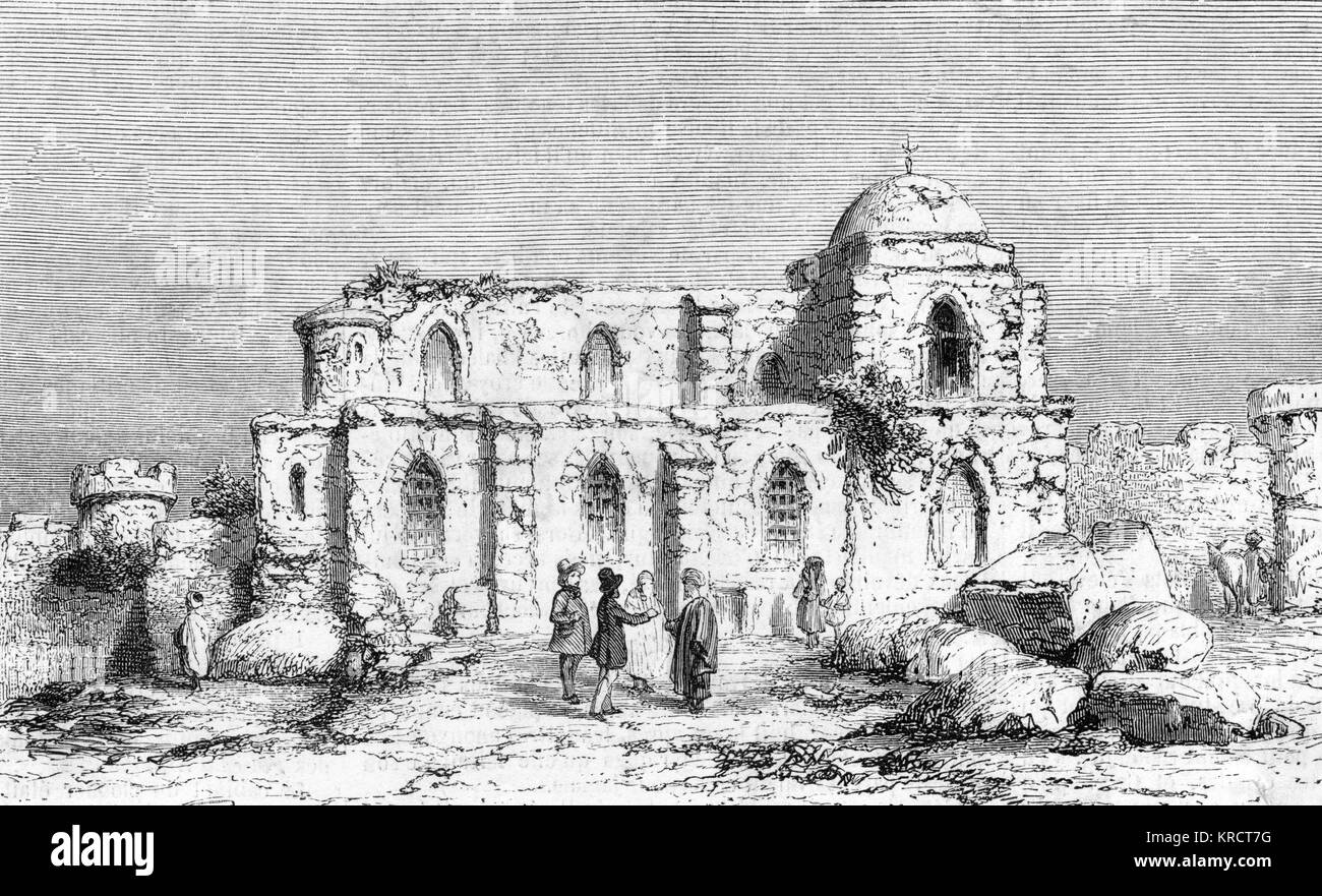 JERUSALEM/ST ANNE'S 1856 Stock Photo
