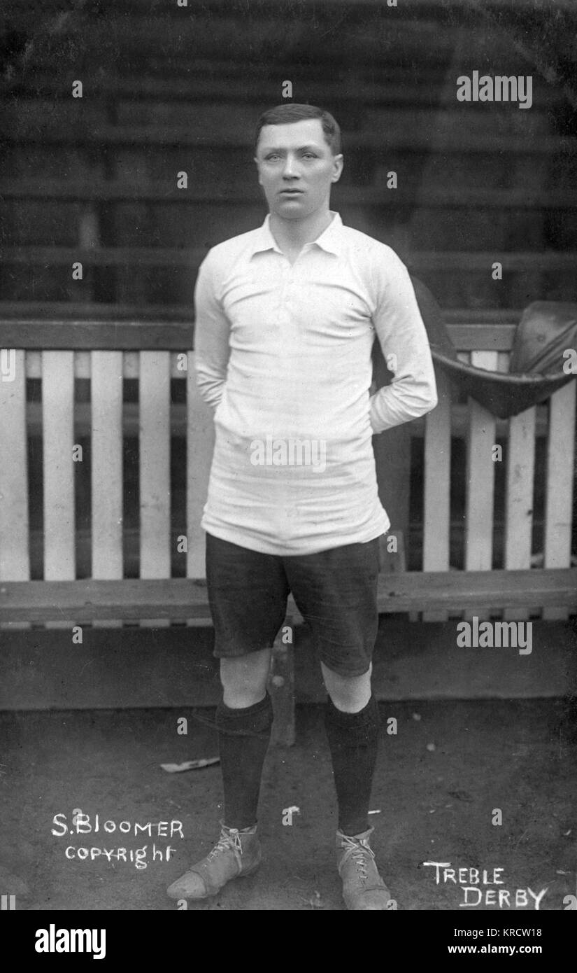 Steve Bloomer, English footballer and manager Stock Photo