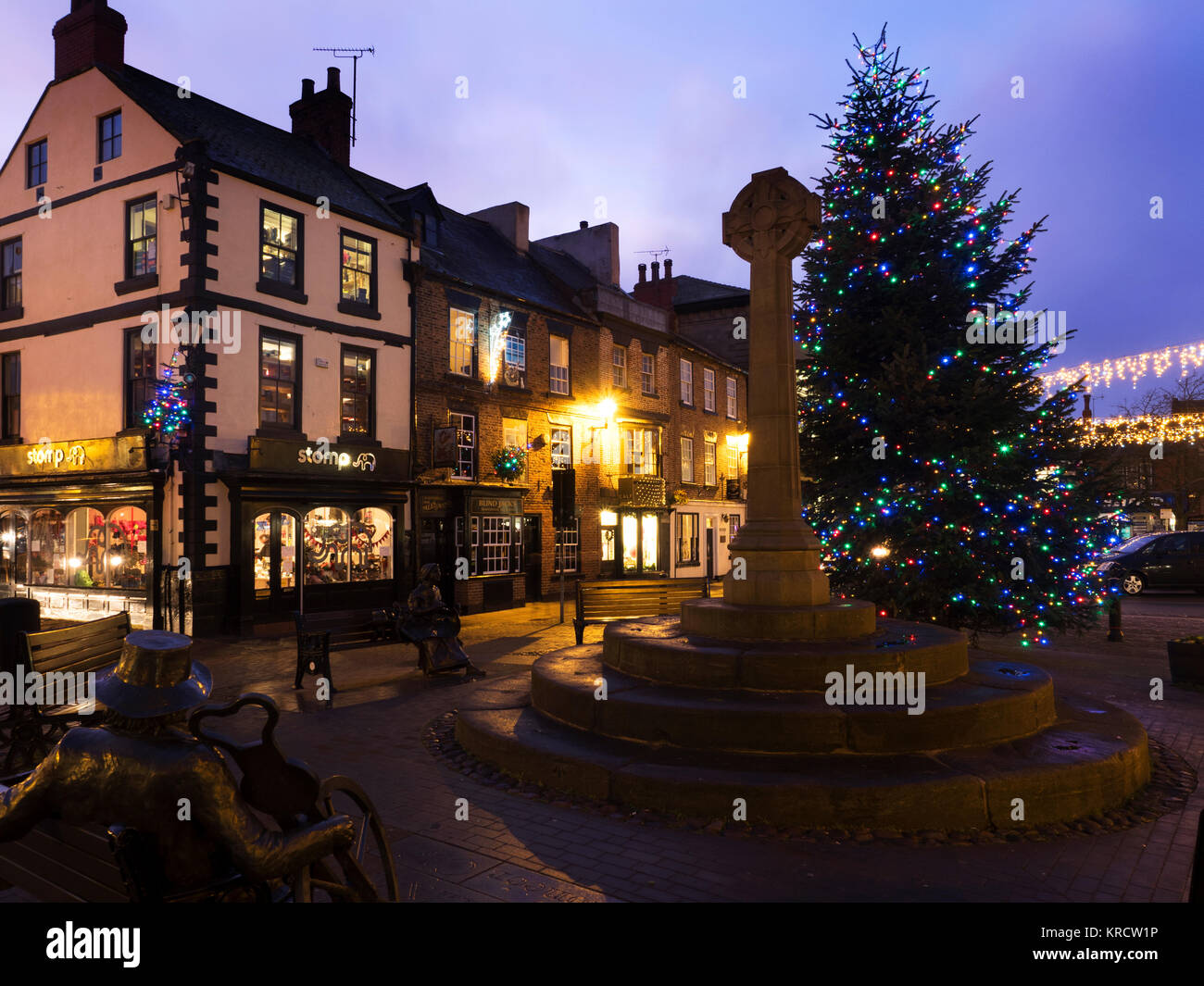 Knaresborough christmas tree hires stock photography and images Alamy