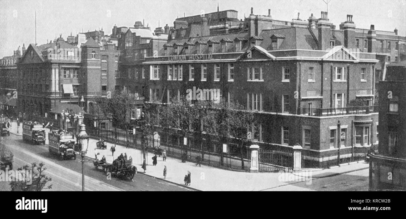 THE LONDON HOSPITAL Stock Photo