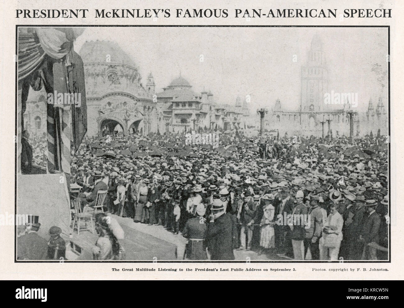 PHOTO, MCKINLEY ADDRESS Stock Photo Alamy