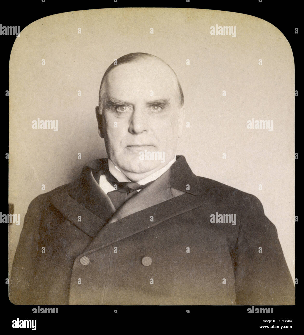 WILLIAM MCKINLEY 'The Martyred President' 25th President of the United States, assassinated in 1901. Date: 1843 - 1901 Stock Photo