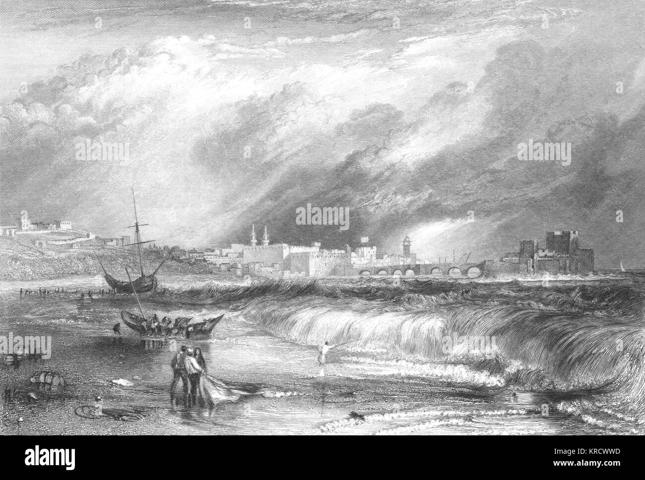 LEBANON/SIDON 1834 Stock Photo