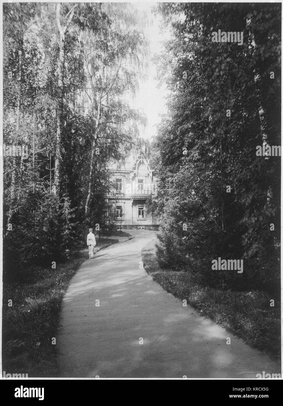 Aristocratic country house Black and White Stock Photos & Images - Alamy