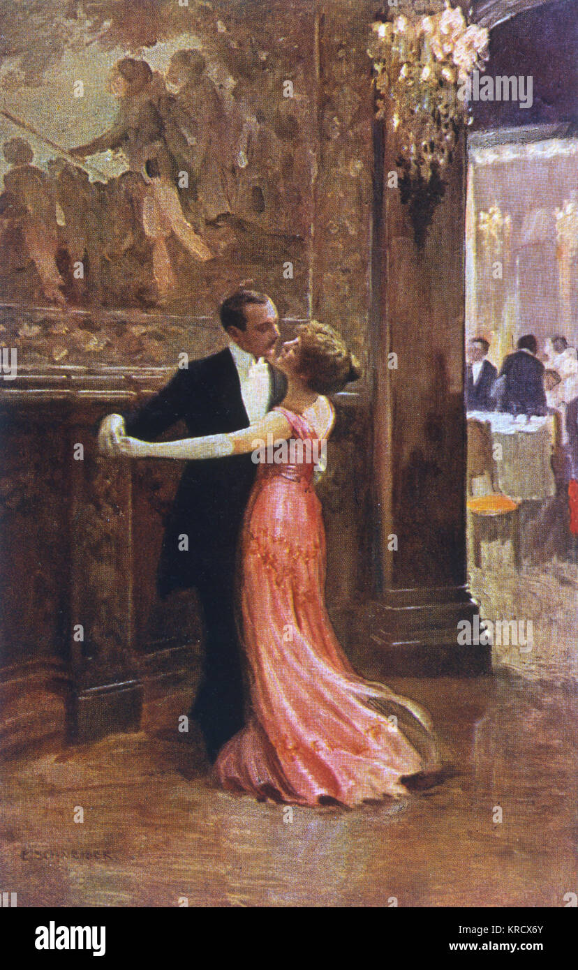 ROMANTIC COUPLE DANCING Stock Photo - Alamy