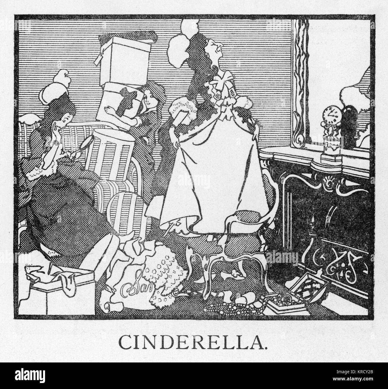 Cinderella ugly sisters hi-res stock photography and images - Alamy