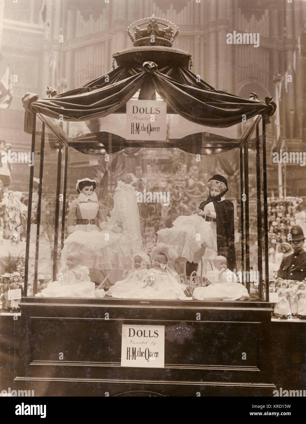 Annual Doll Show, Royal Albert Hall Stock Photo