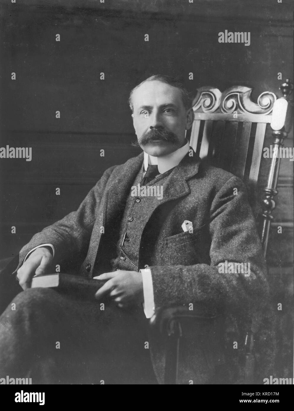 Sir Edward Elgar Stock Photo