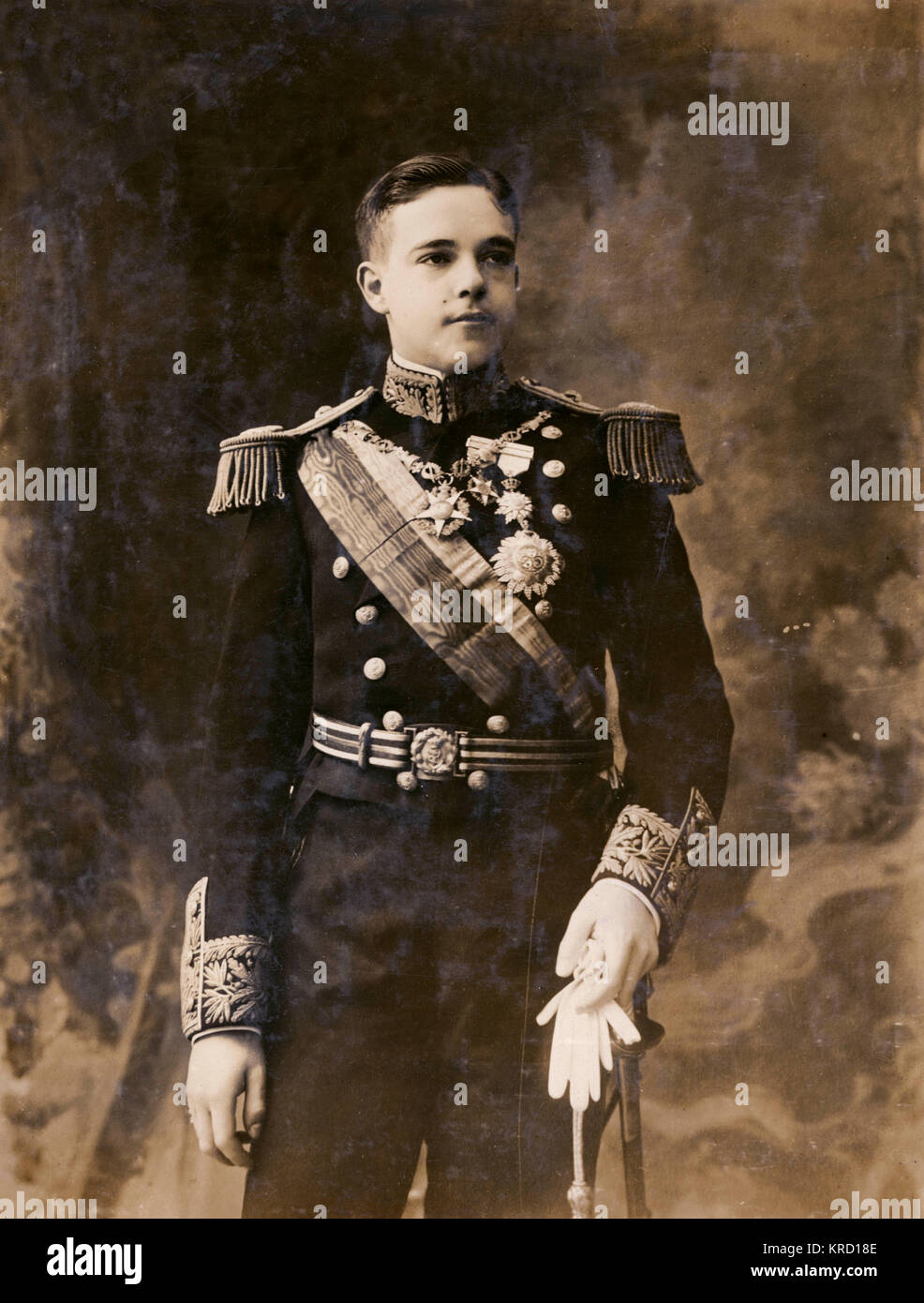 King Manuel II of Portugal Stock Photo