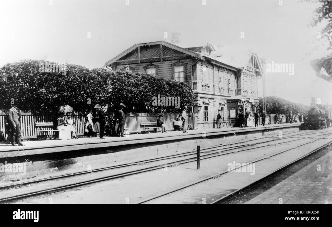 19th century train station High Resolution Stock Photography and Images ...