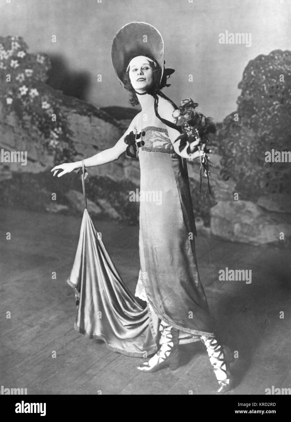 Anna Pavlova - Performing Stock Photo