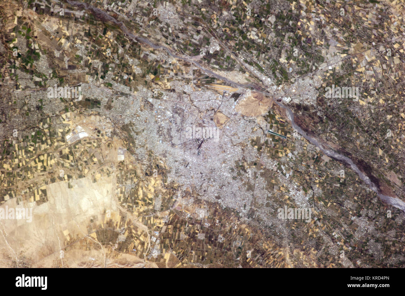 ISS-37 Samarkand, Uzbekistan Stock Photo