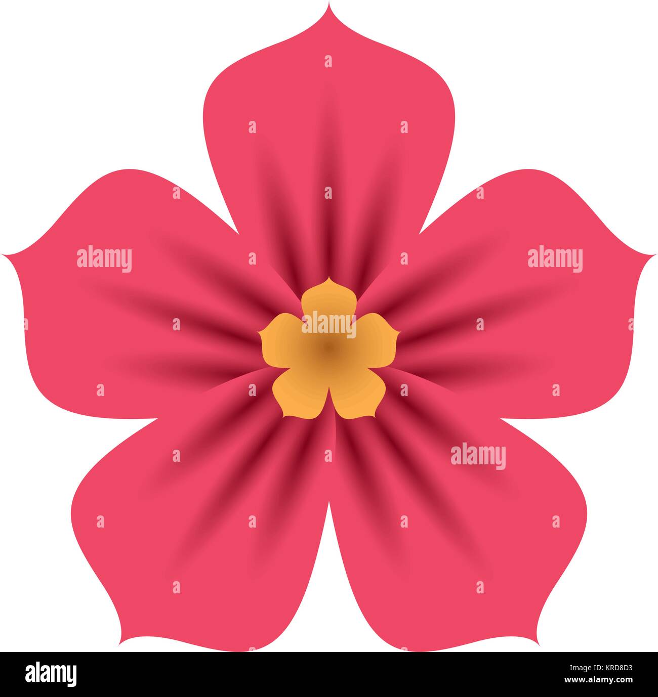 cute flower isolated icon Stock Vector Image & Art - Alamy