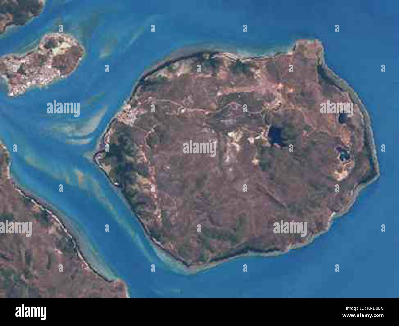 Horn Island Torres Strait 28Landsat29 Stock Photo Alamy