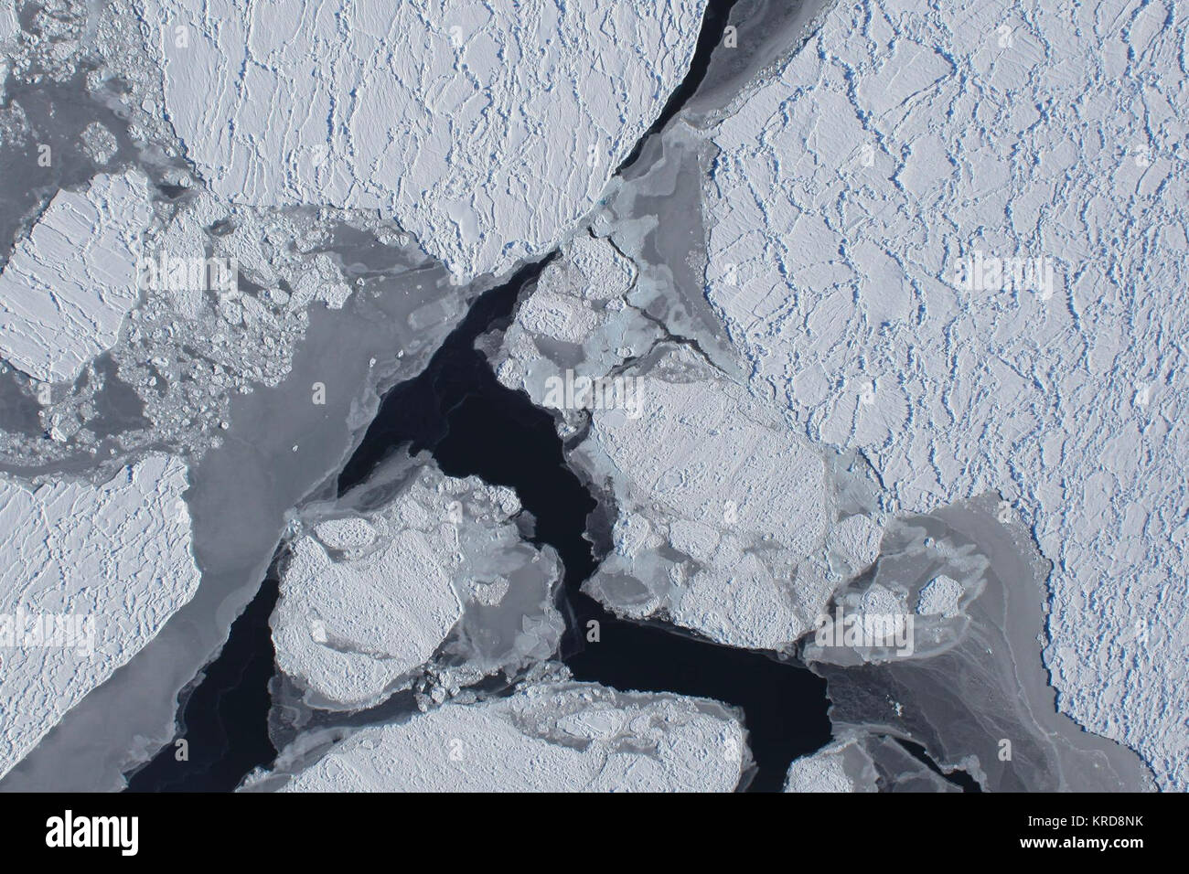 ICE bridge Antarctic Sea Ice Stock Photo Alamy