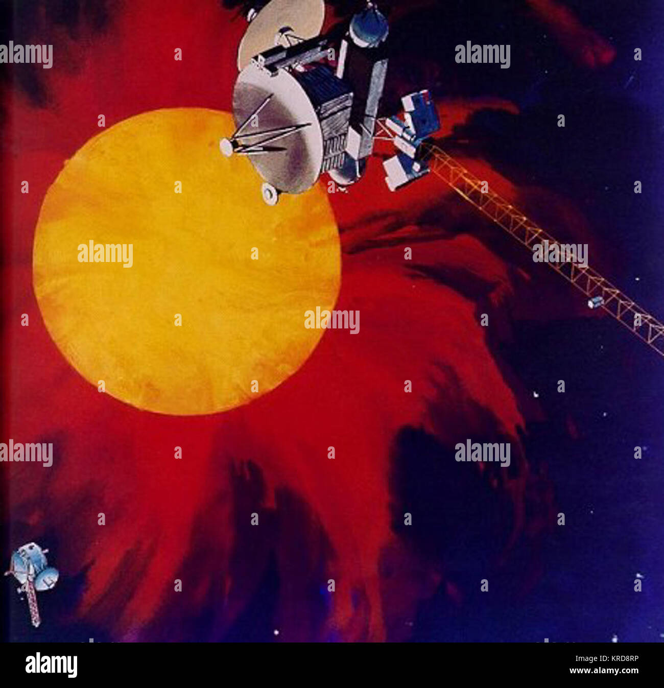 ISPM space probes Stock Photo