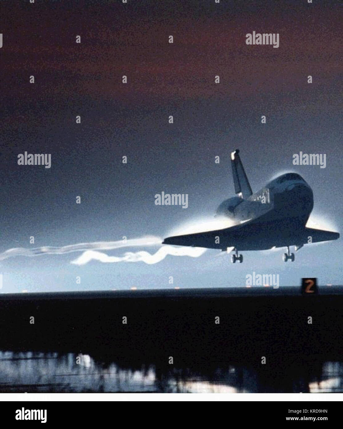 Space shuttle approach landing hi-res stock photography and images - Alamy