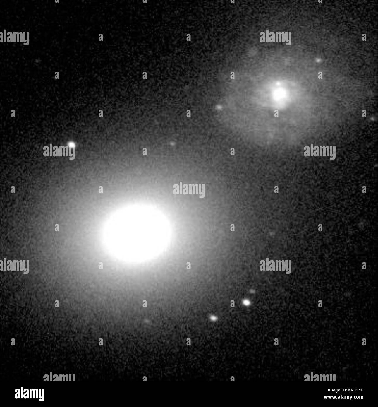 M60 galaxy 1 Stock Photo - Alamy