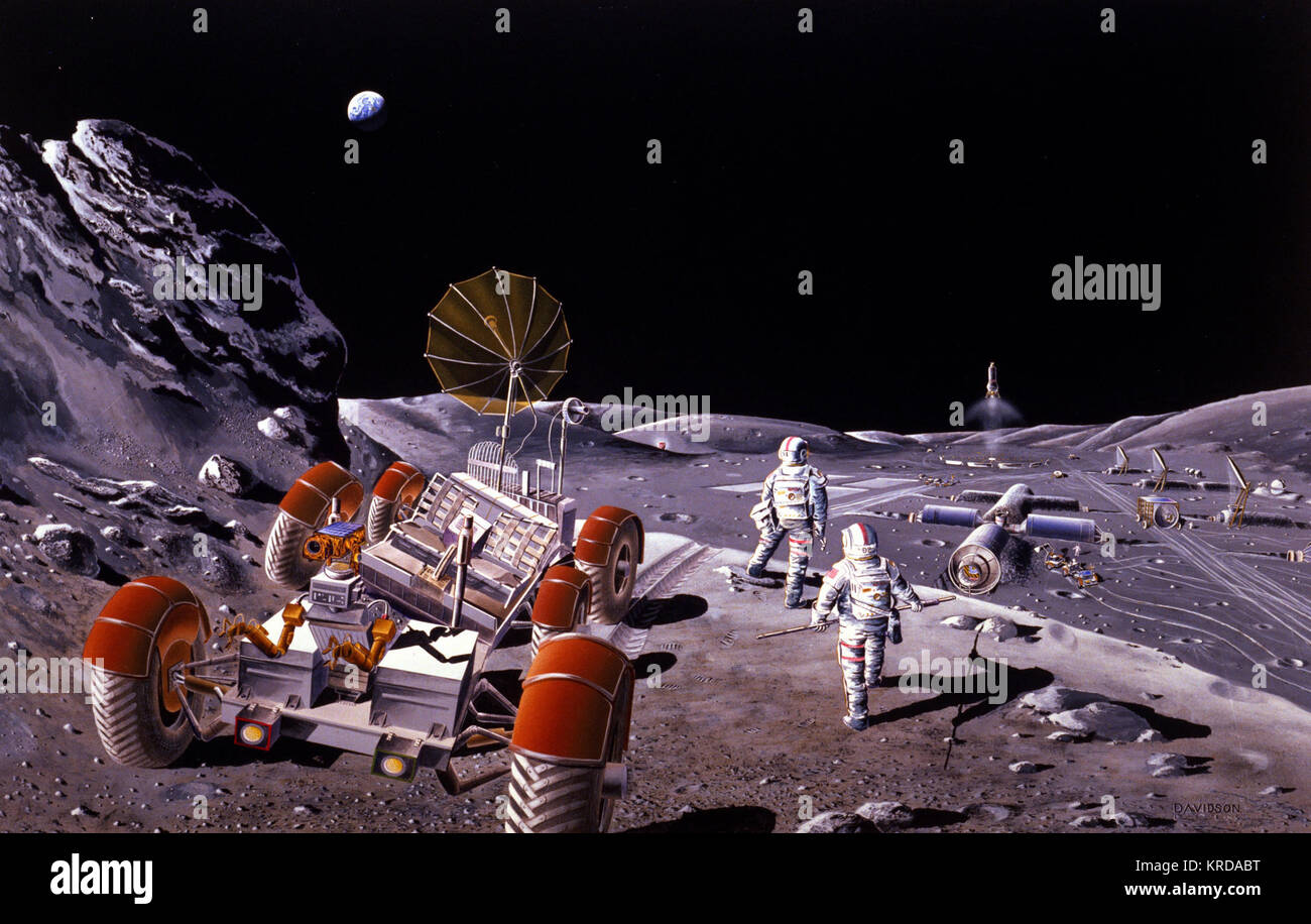 Moon rover mission hi-res stock photography and images - Alamy