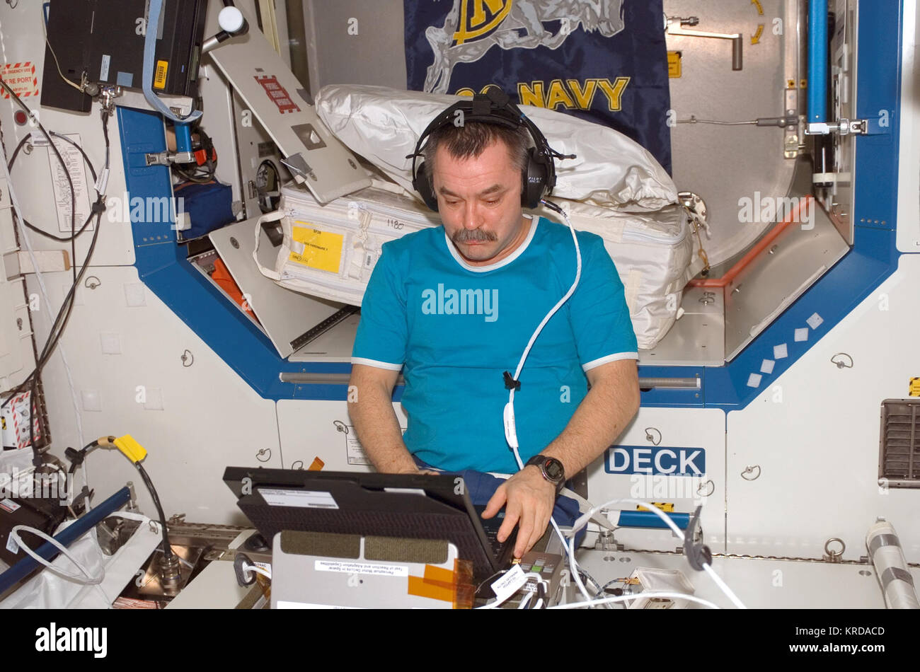 Mikhail Tyurin Exp14 1 Stock Photo Alamy