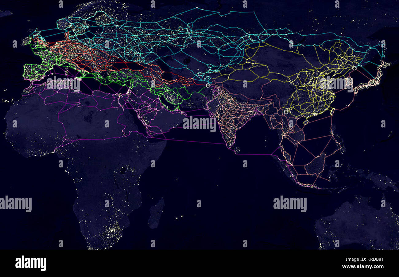 Global trade routes hi-res stock photography and images - Alamy