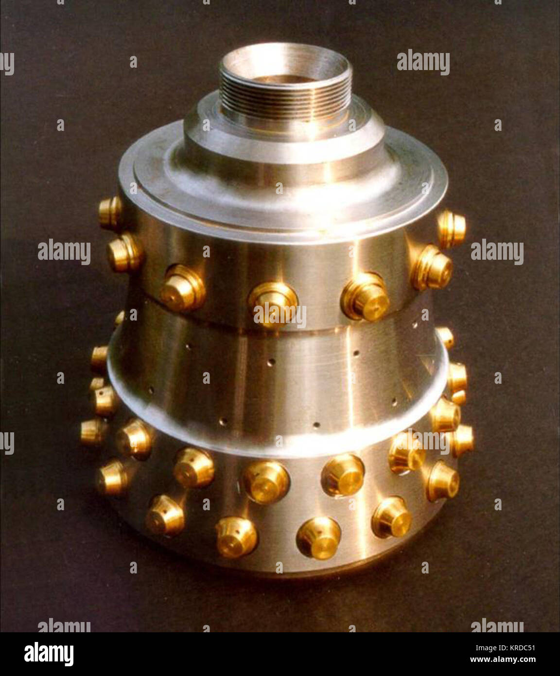 Rocket engine combustion chamber165507 Stock Photo Alamy