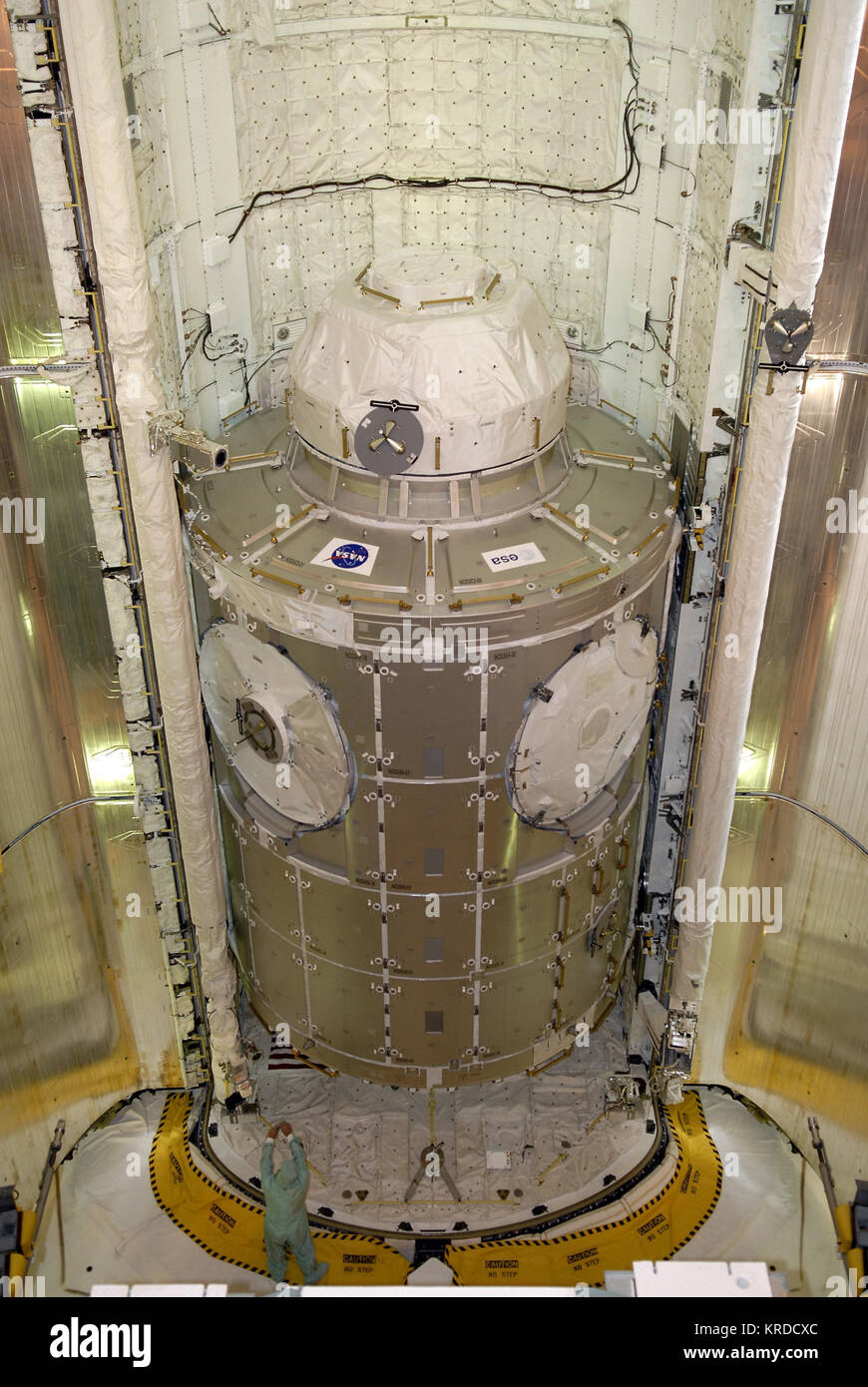 STS-130 Payload Changeout Room Stock Photo - Alamy