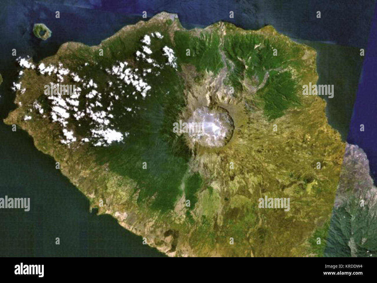 Tambora volcano Stock Photo Alamy
