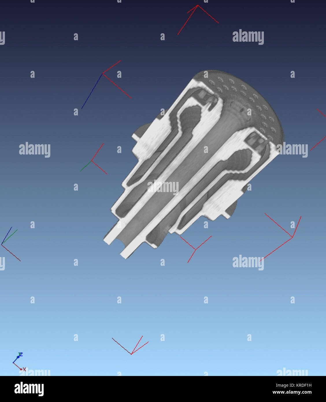 Nasa 3d printed rocket hi-res stock photography and images - Alamy