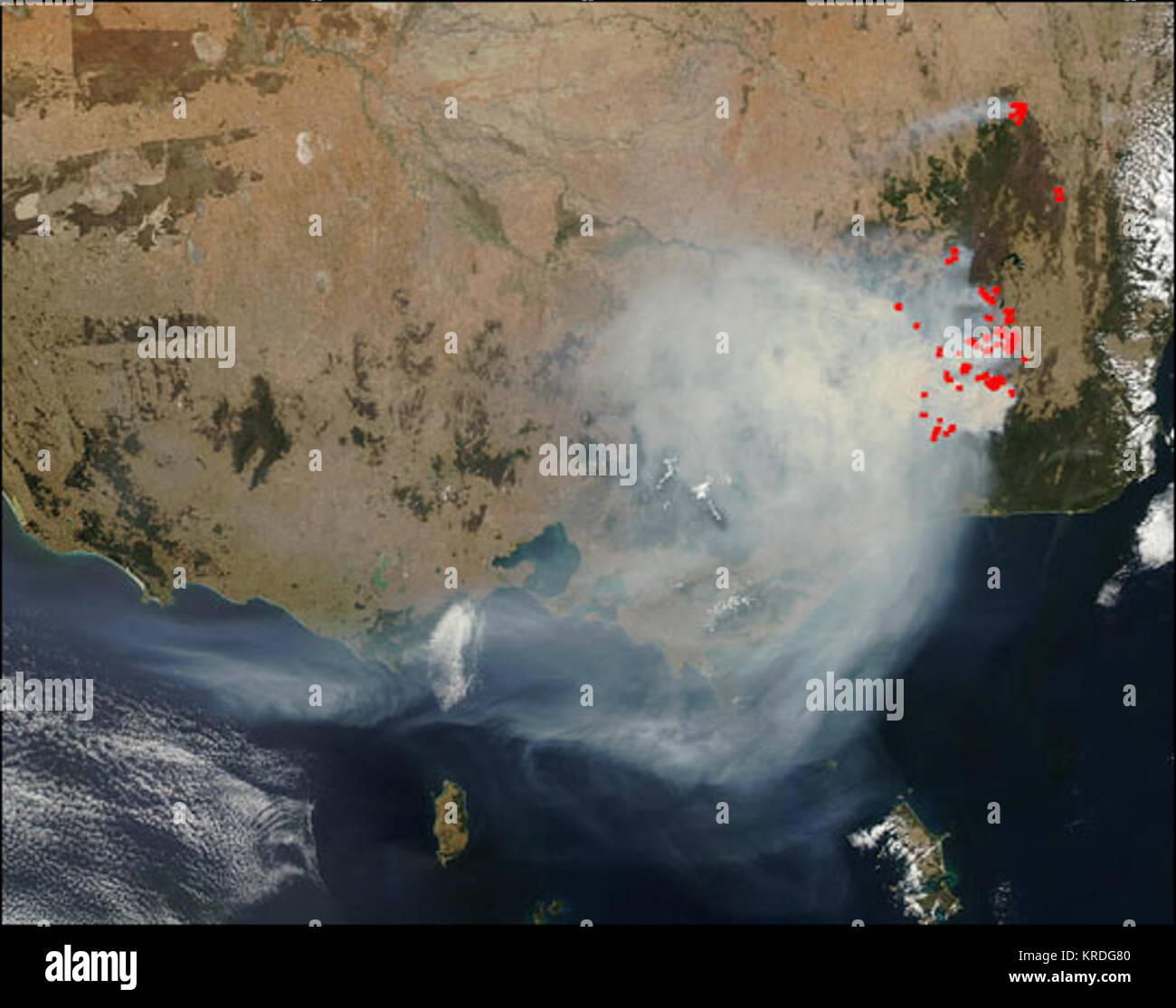 Bushfires Southeastern Australia Stock Photo - Alamy