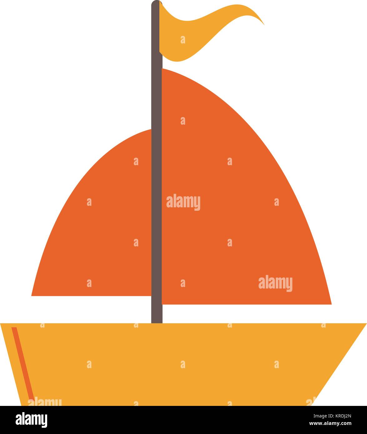 Sailboat ship symbol Stock Vector Image & Art Alamy