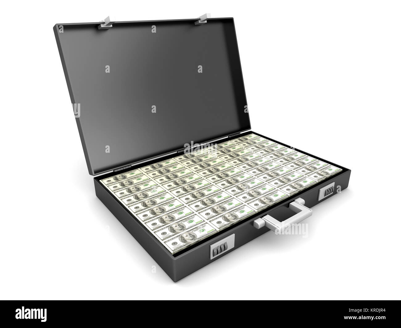 A briefcase full of Cash Stock Photo Alamy