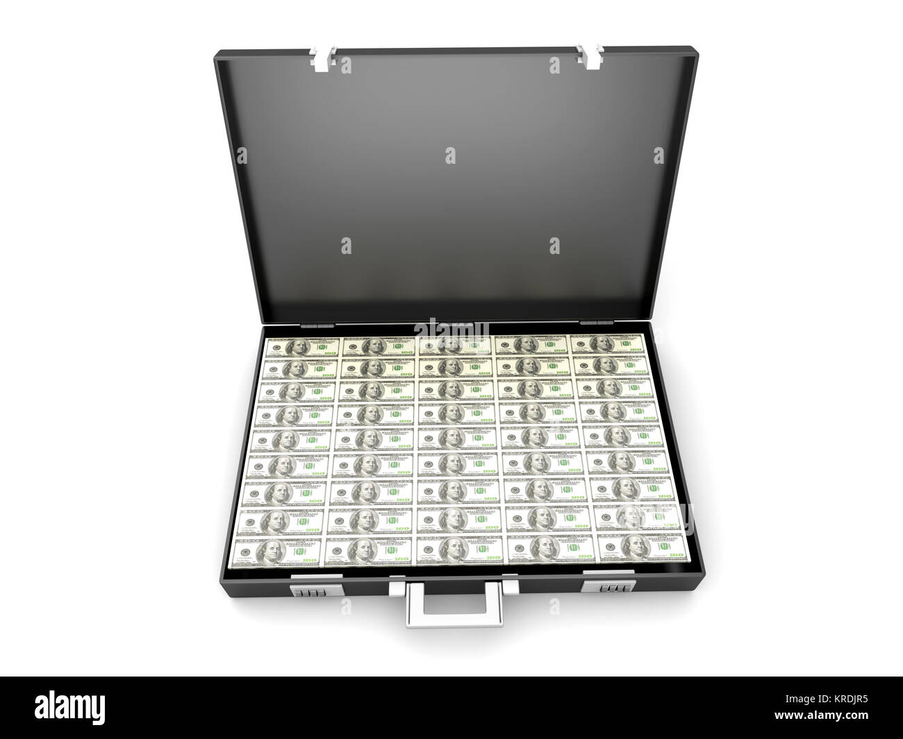 A briefcase full of Cash Stock Photo Alamy