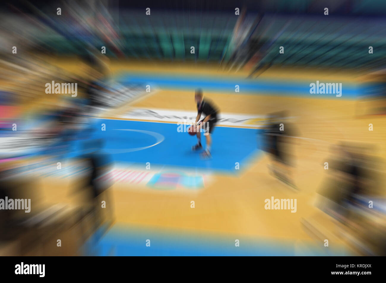europen basketball motion blur background Stock Photo Alamy