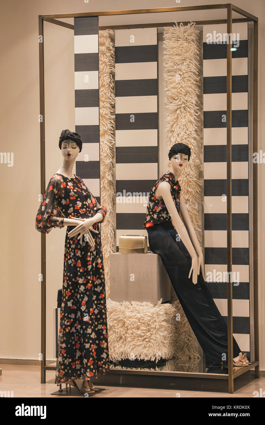 Interesting mannequins in a clothing store Stock Photo by ©vevchic