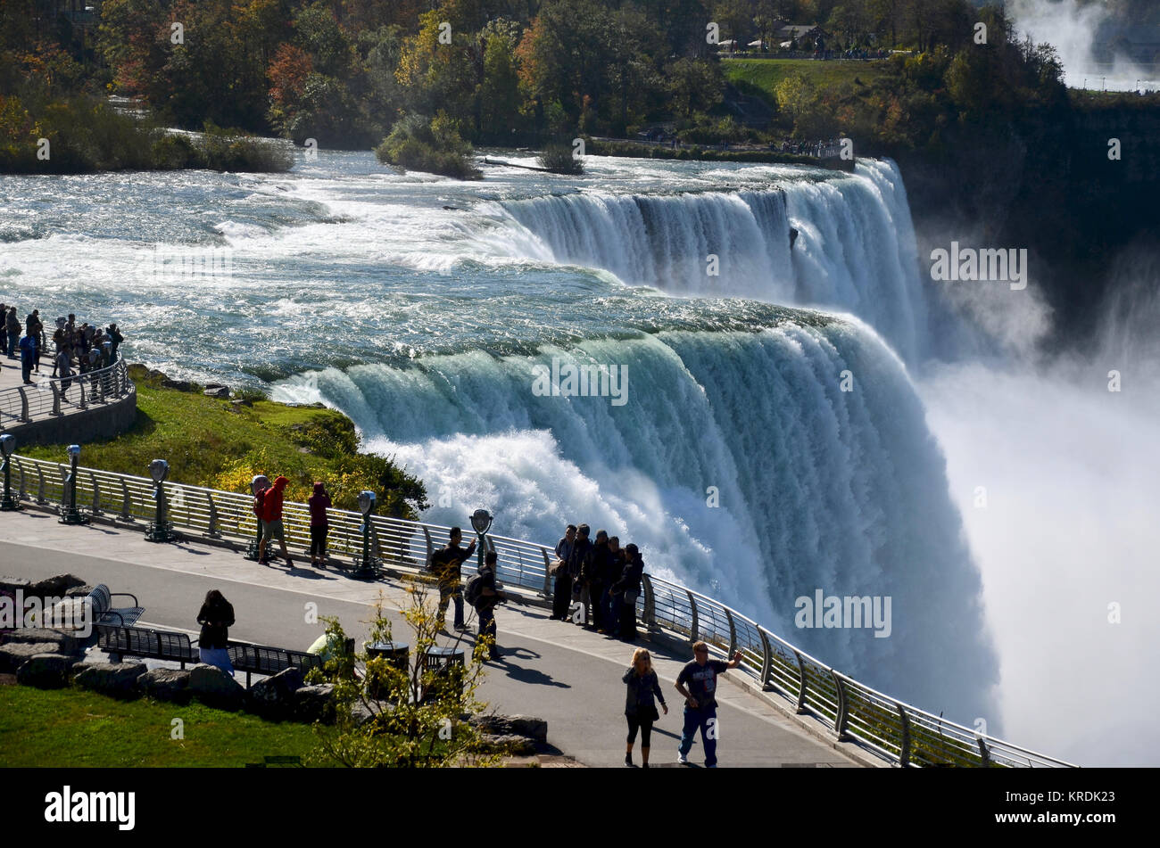 Niagara from American Buffalo, New York State, USA Stock Photo - Alamy