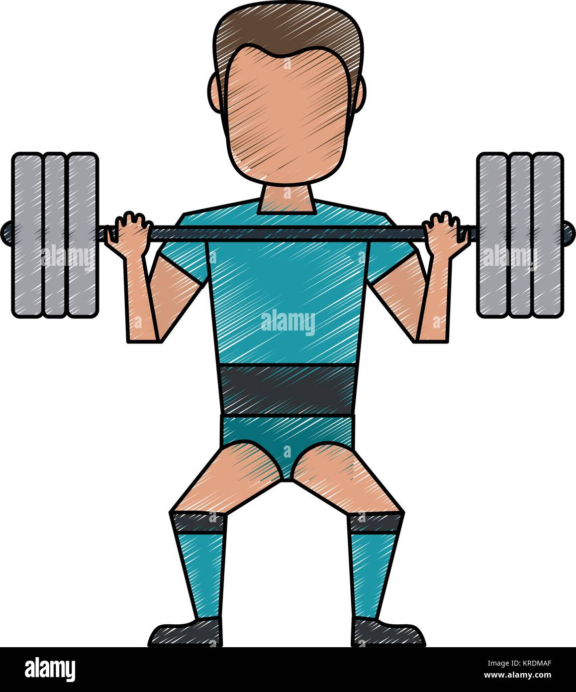Weight Training Cartoon Images It Operates In Html5 Canvas So Your