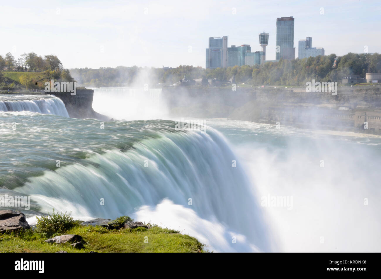 Ende kom sammen rapport Niagara Falls from American side, Buffalo, New York State, USA Stock Photo  - Alamy