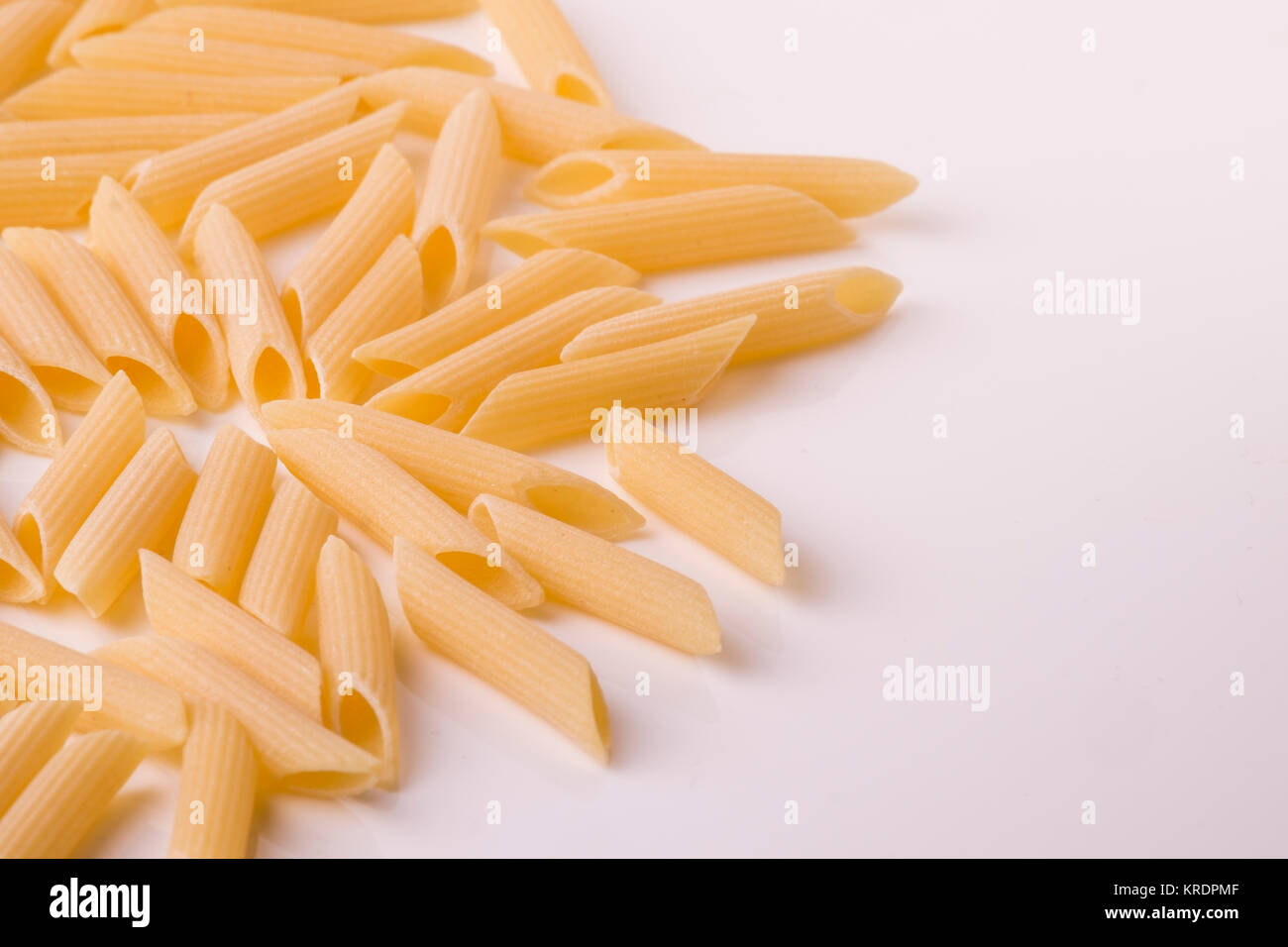 Pasta Penne Background Stock Photo Alamy