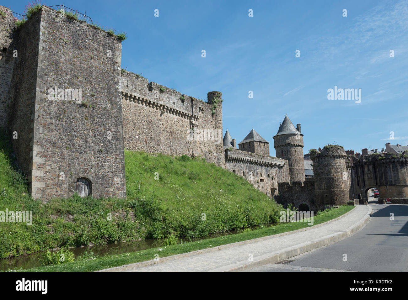 Cadre Photo Décoratif – Vue Du Château De Fougères