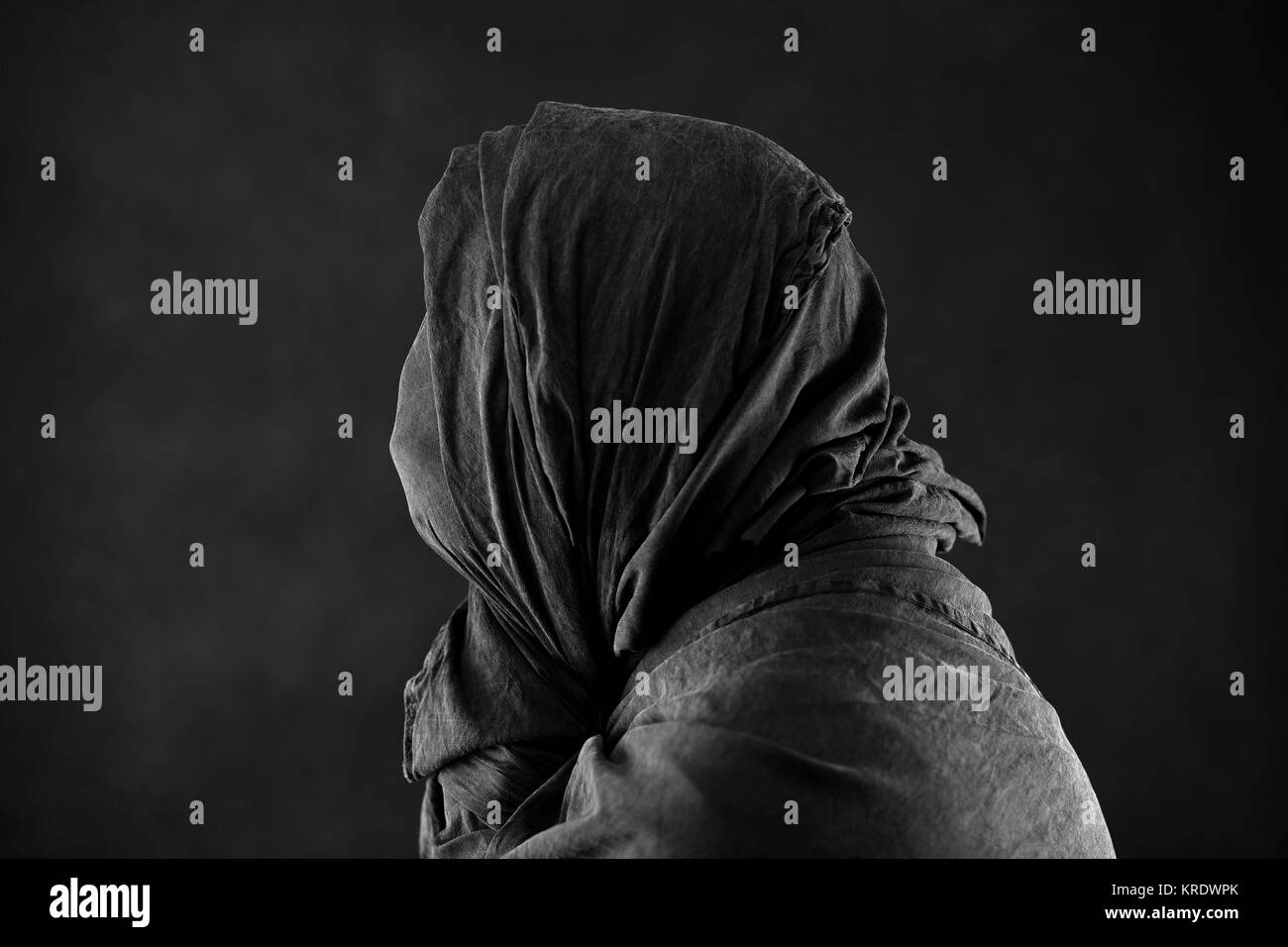 Ghost in the dark Stock Photo - Alamy